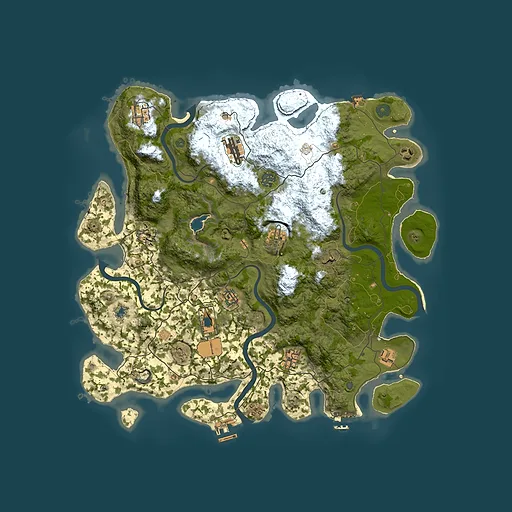 Rust map seed 2117744782, 4200x4200m top-down preview