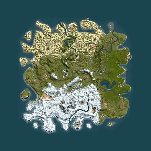 Rust map seed 378348259, 5350x5350m top-down preview