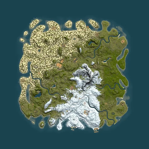 Rust map seed 2126477883, 6000x6000m top-down preview