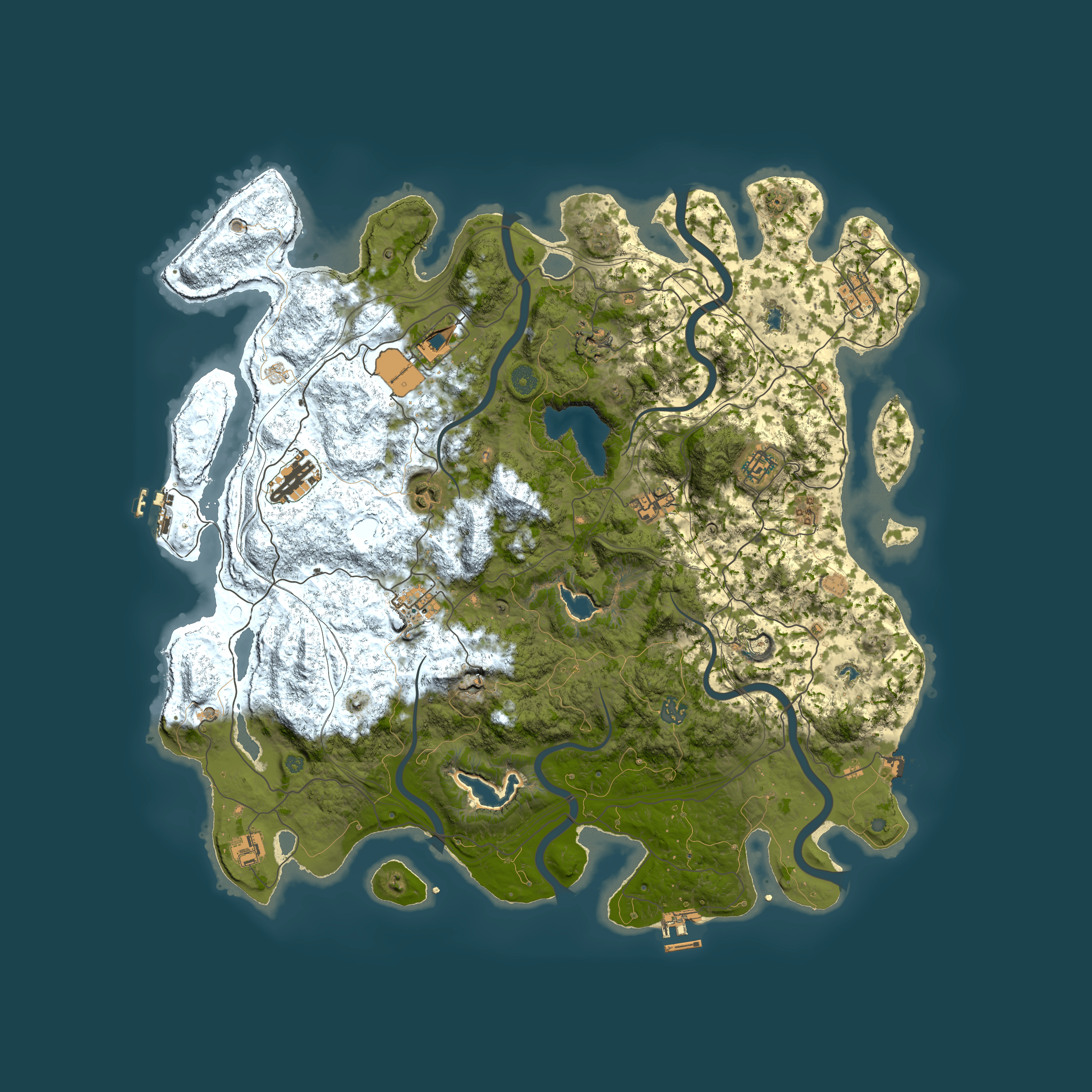 Full top-down render of Rust map seed 1325377773, 4700x4700m