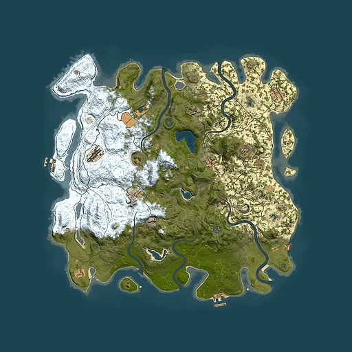 Rust map seed 1325377773, 4700x4700m top-down preview