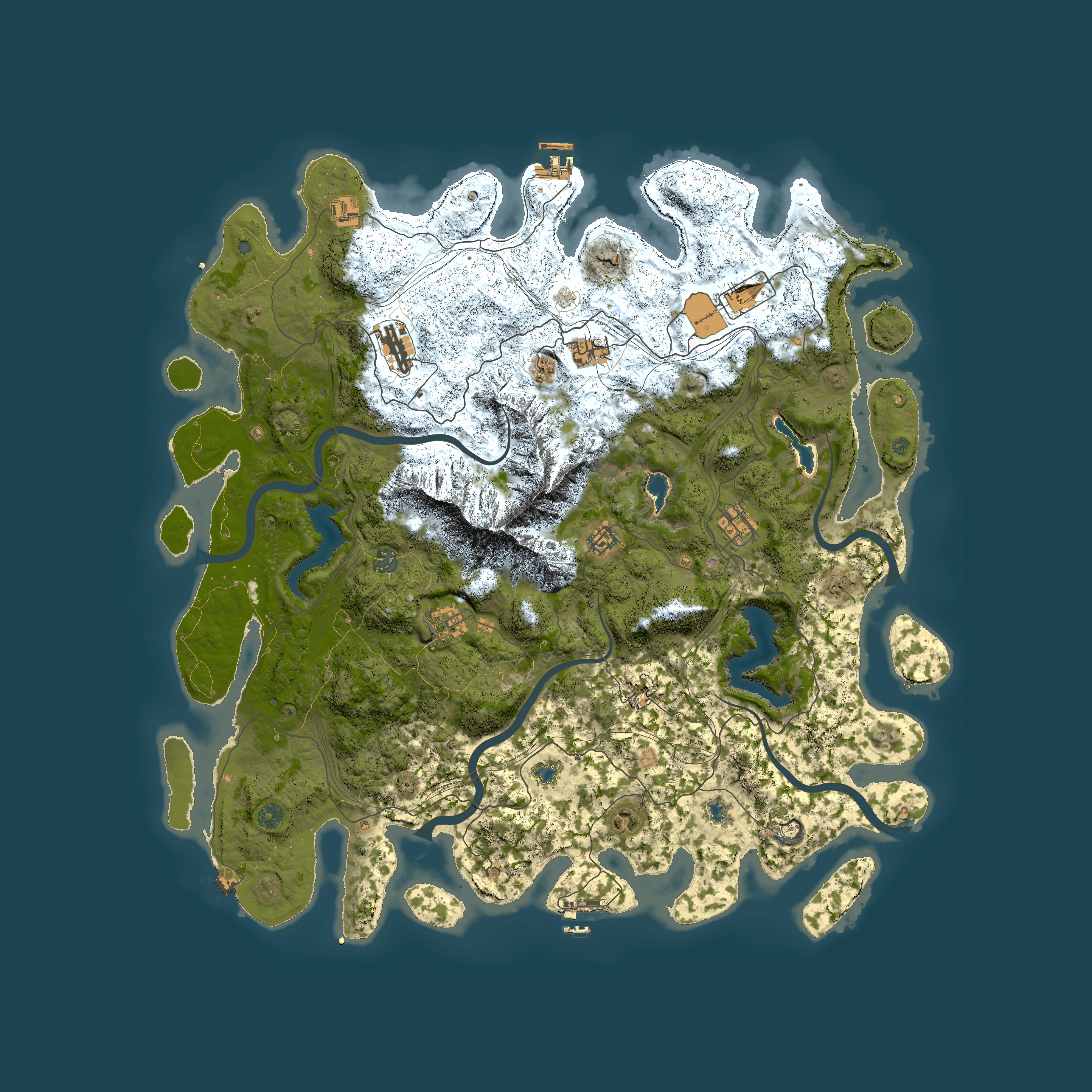 Full top-down render of Rust map seed 410637961, 5100x5100m