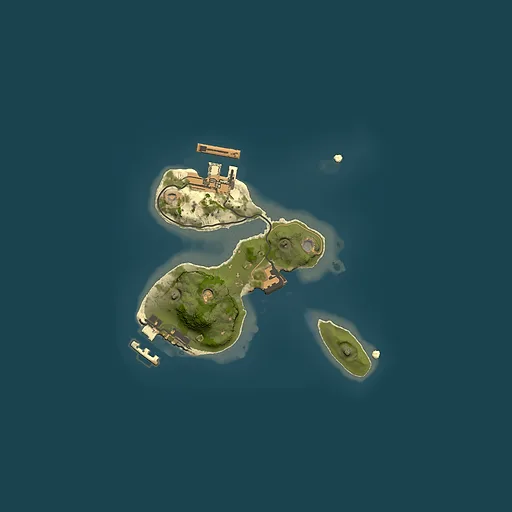 Rust map seed 127161477, 1500x1500m top-down preview