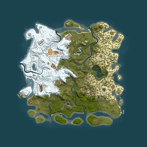 Rust map seed 826535546, 4750x4750m top-down preview