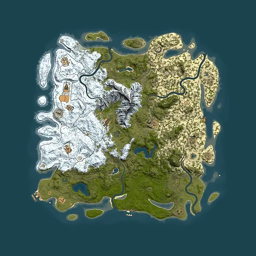 Rust map seed 1865636568, 5500x5500m top-down preview