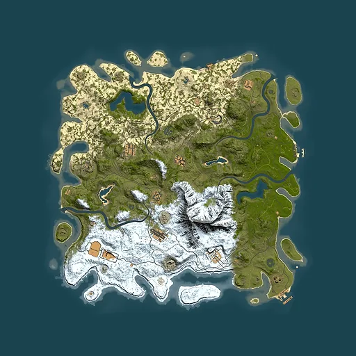 Rust map seed 804410976, 5050x5050m top-down preview