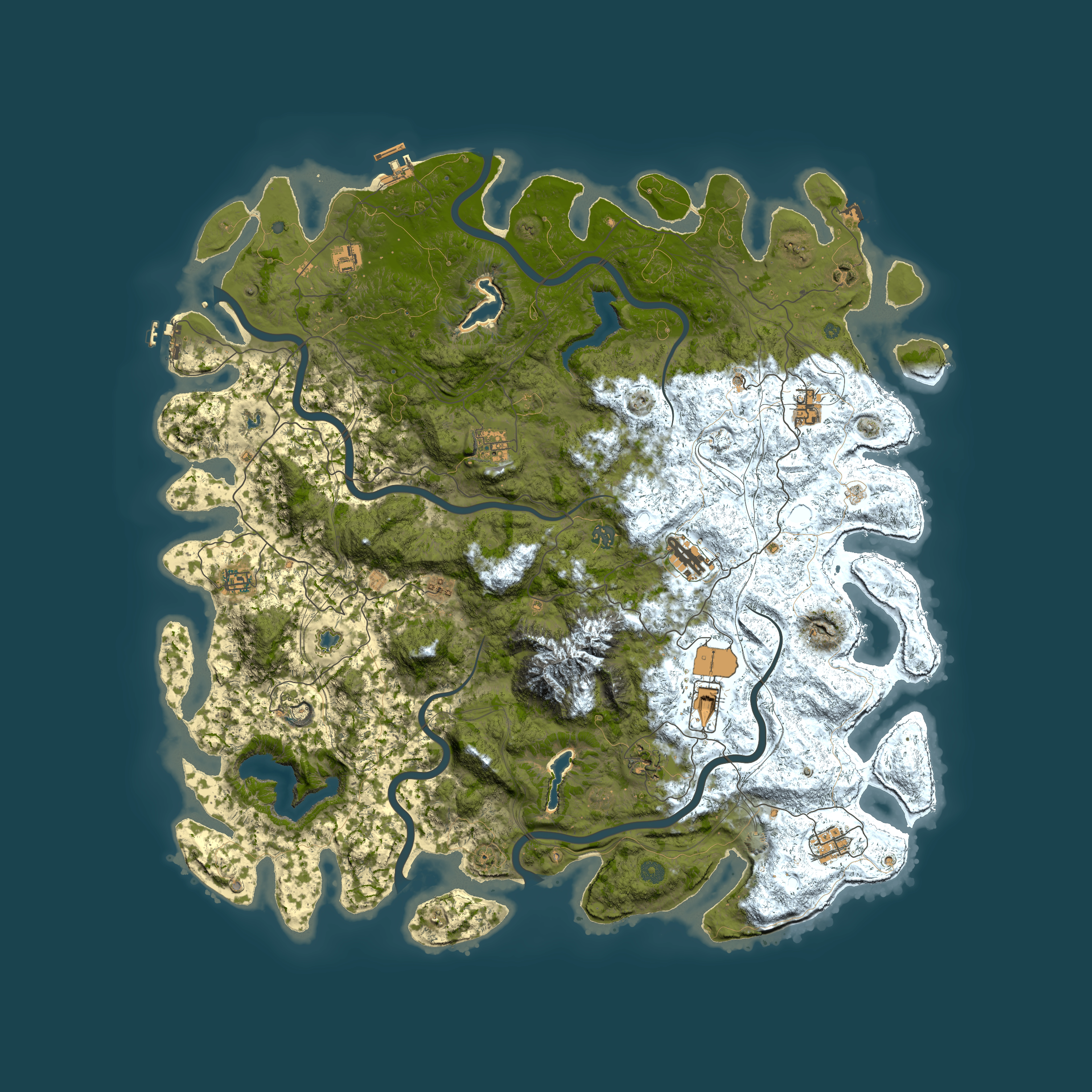 Full top-down render of Rust map seed 1912585082, 5400x5400m