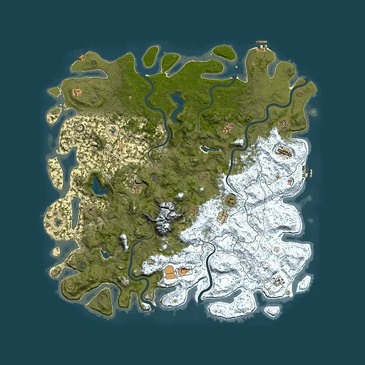 Rust map seed 600690103, 5750x5750m top-down preview