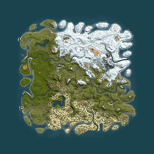 Rust map seed 1129377319, 5750x5750m top-down preview