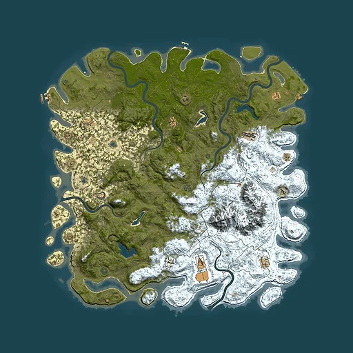 Rust map seed 899140112, 5950x5950m top-down preview