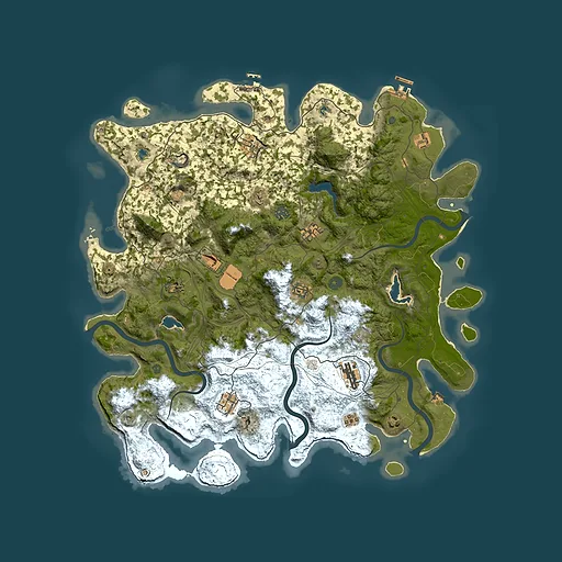 Rust map seed 1101191072, 4850x4850m top-down preview