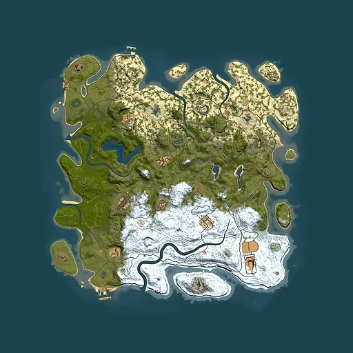Rust map seed 16972130, 4550x4550m top-down preview