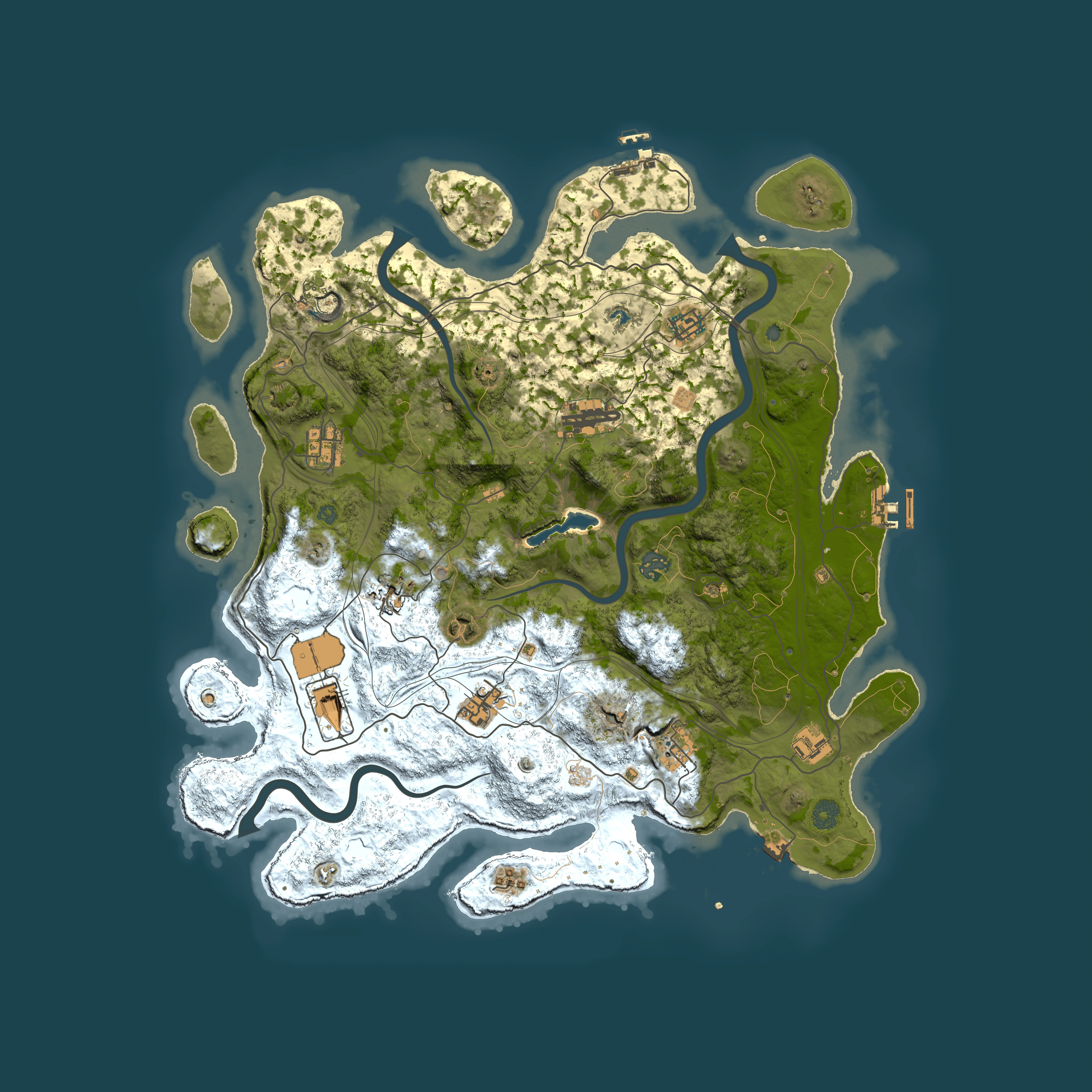 Full top-down render of Rust map seed 1513692656, 4350x4350m