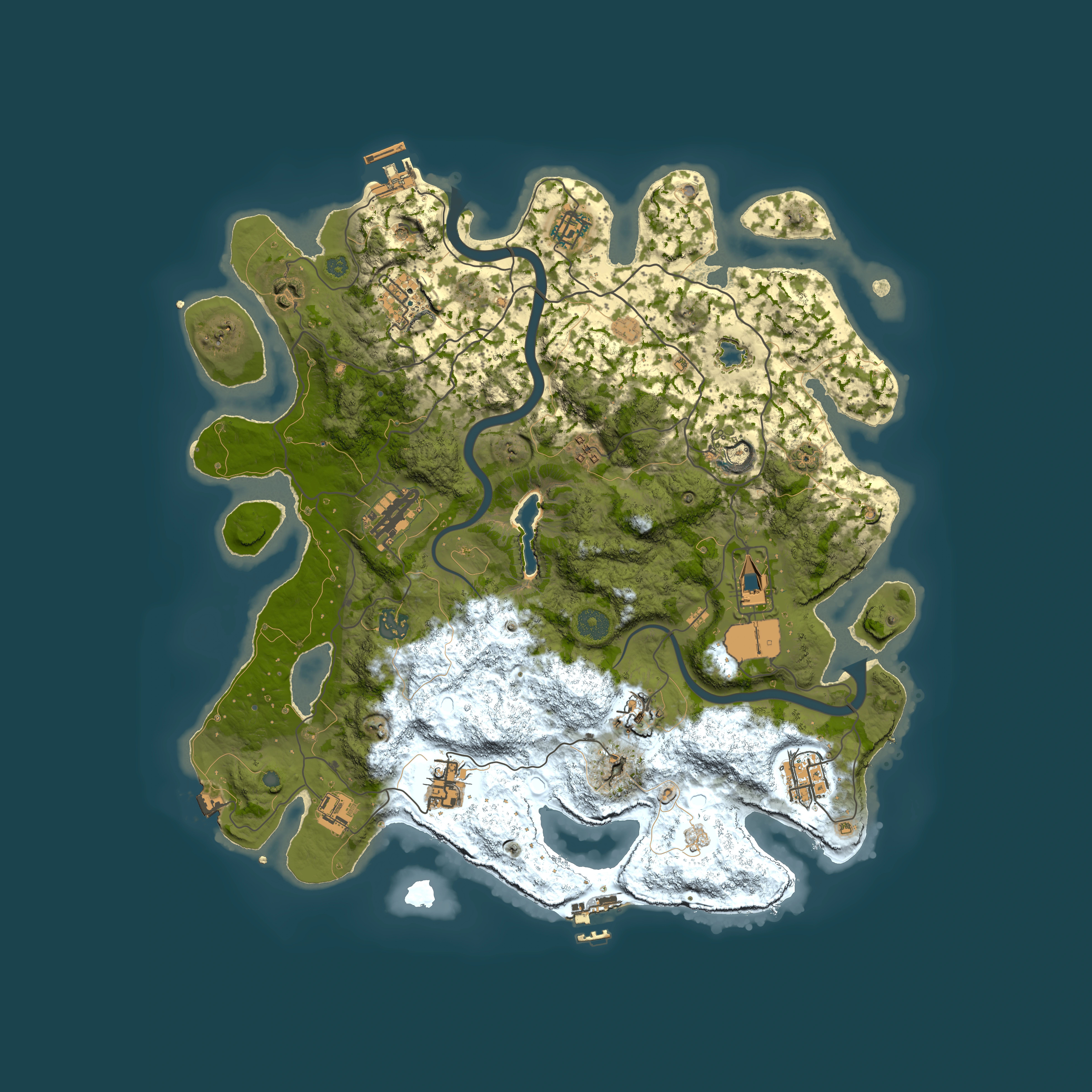 Full top-down render of Rust map seed 577896959, 4000x4000m