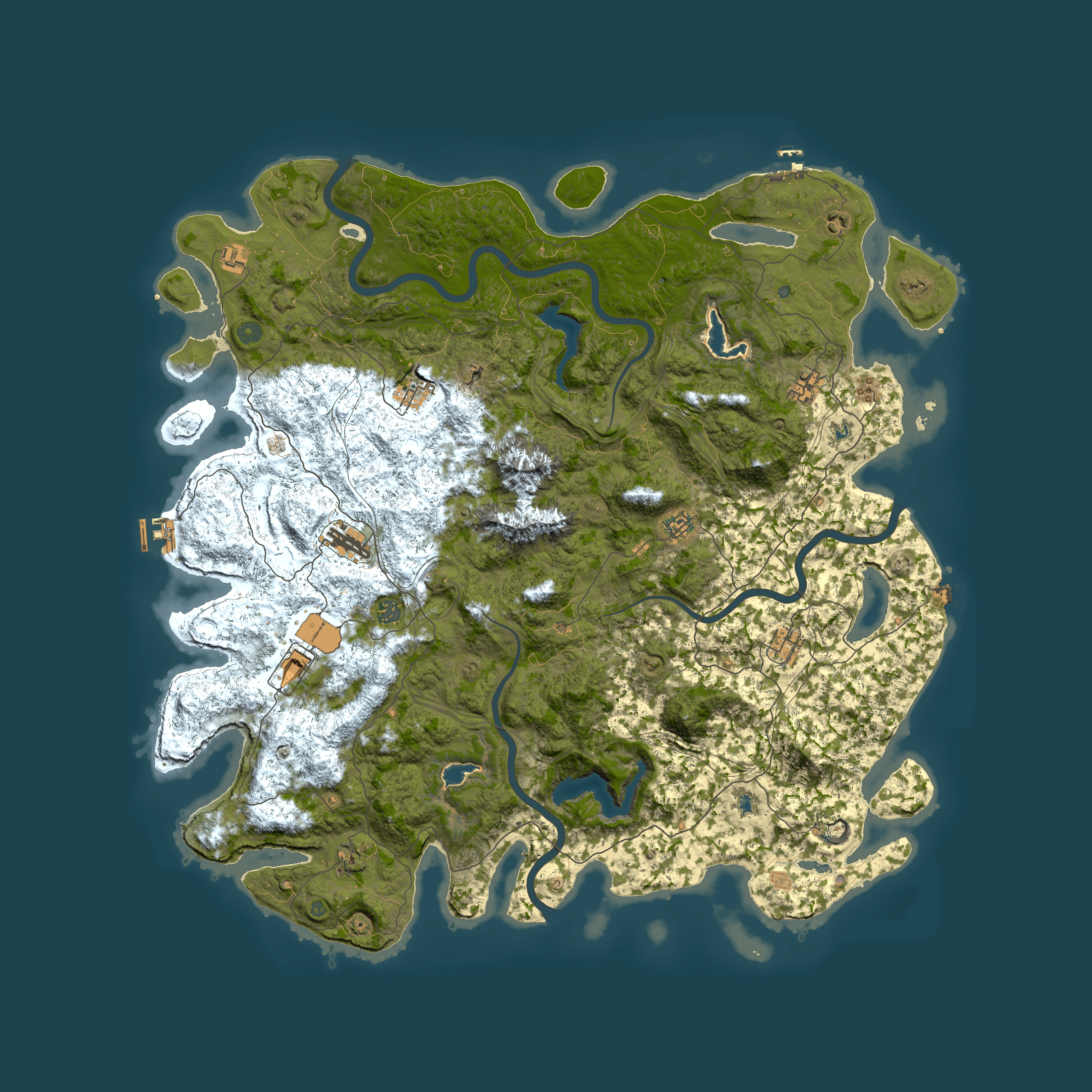 Full top-down render of Rust map seed 2083453167, 5450x5450m