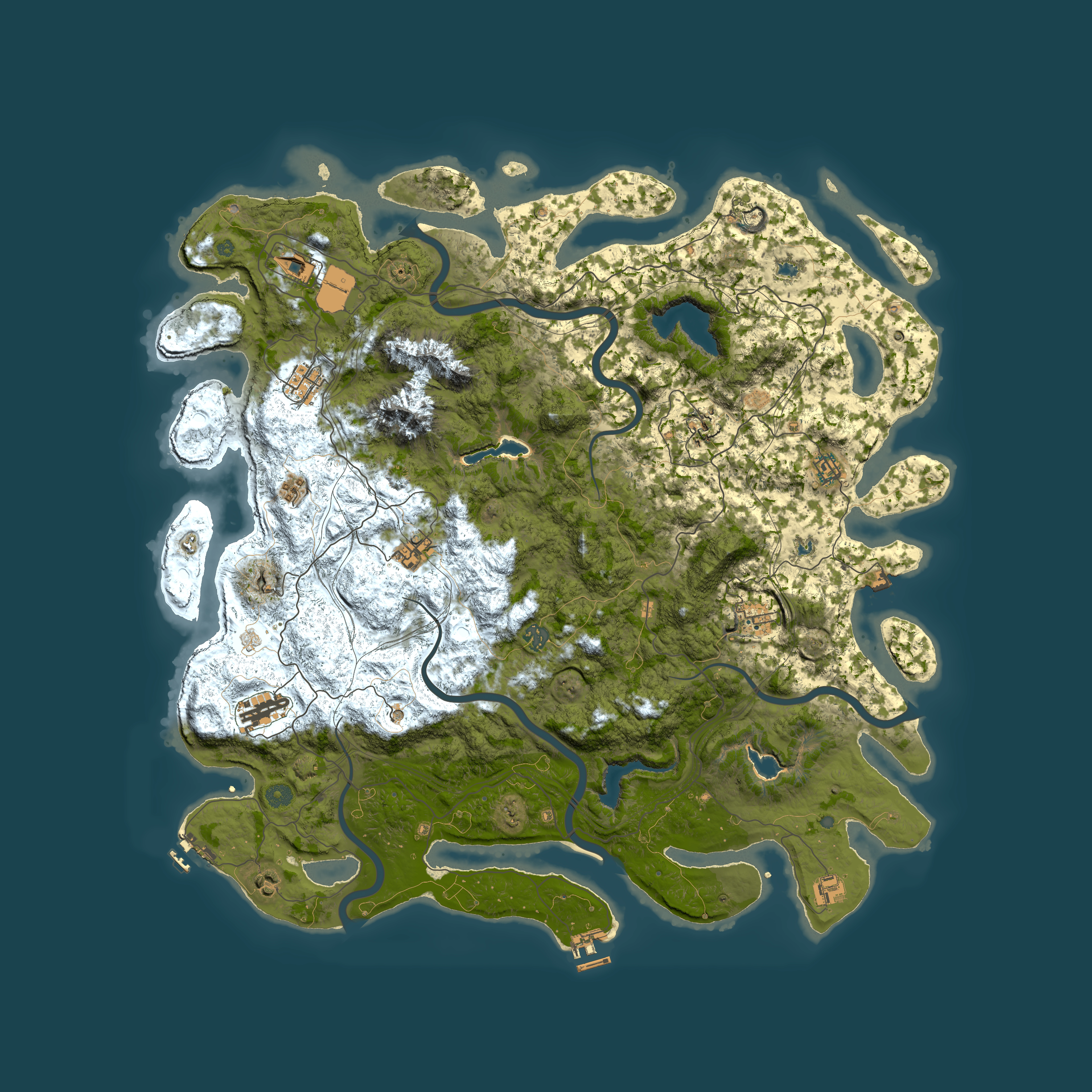 Full top-down render of Rust map seed 1555402148, 5100x5100m