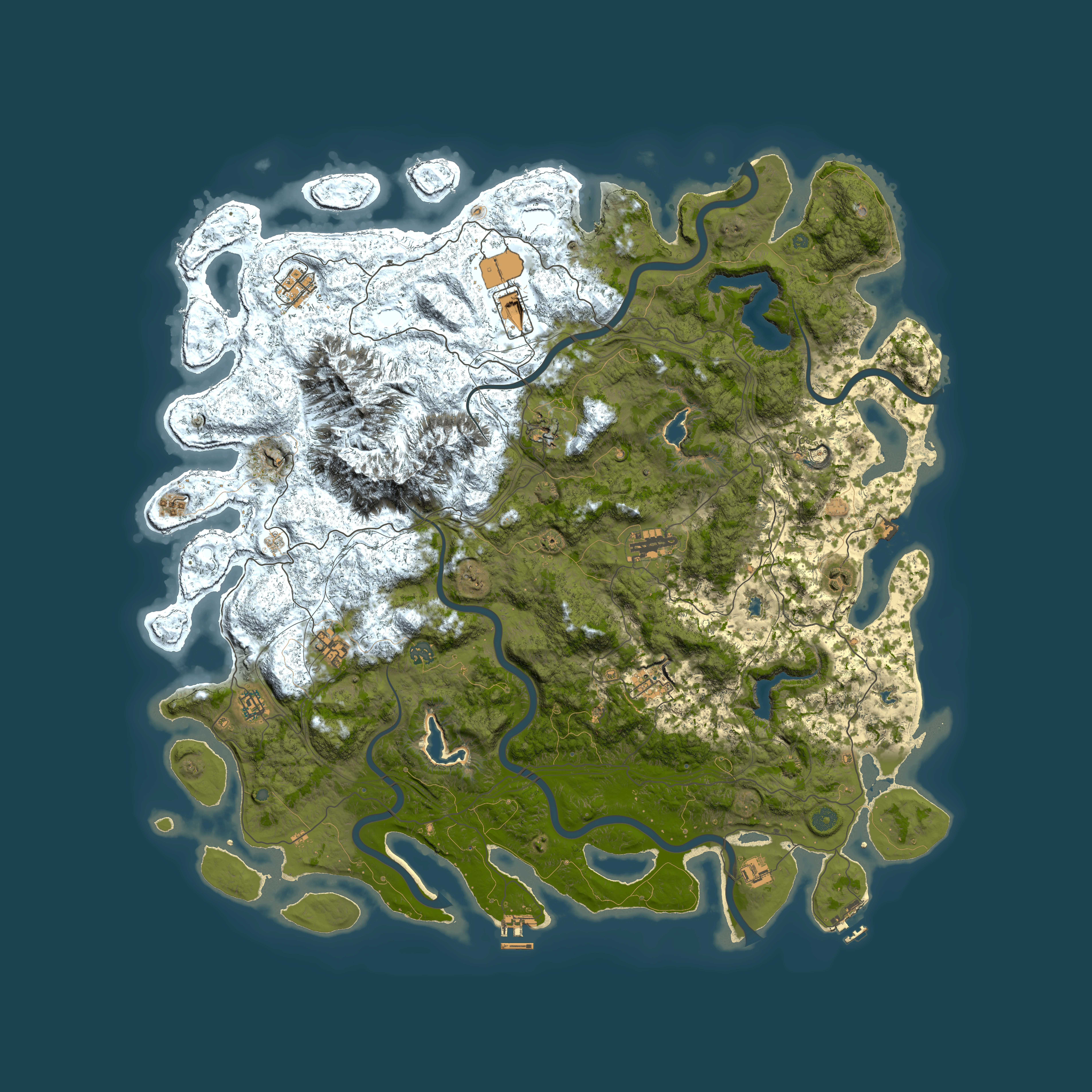 Full top-down render of Rust map seed 785004286, 5450x5450m