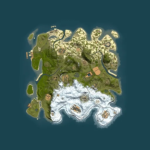 Rust map seed 1019113926, 3500x3500m top-down preview