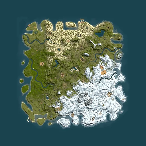 Rust map seed 1682037735, 5550x5550m top-down preview