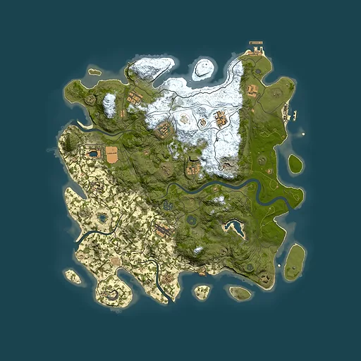 Rust map seed 829416021, 4250x4250m top-down preview