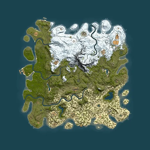 Rust map seed 1138370739, 5500x5500m top-down preview