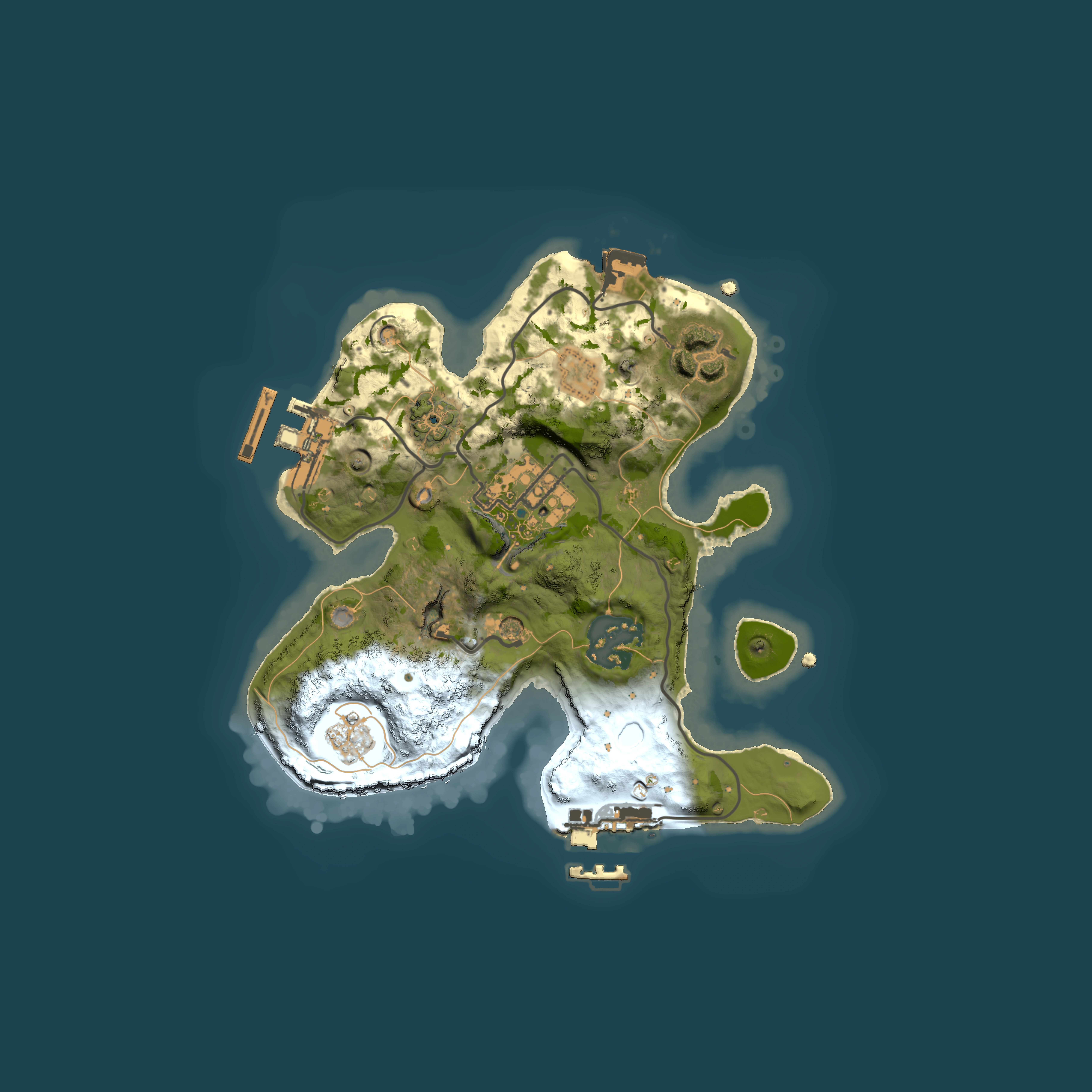 Full top-down render of Rust map seed 1829531954, 2000x2000m