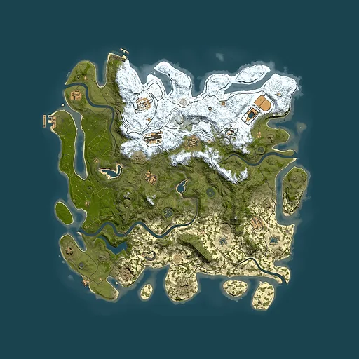 Rust map seed 2083771652, 4650x4650m top-down preview