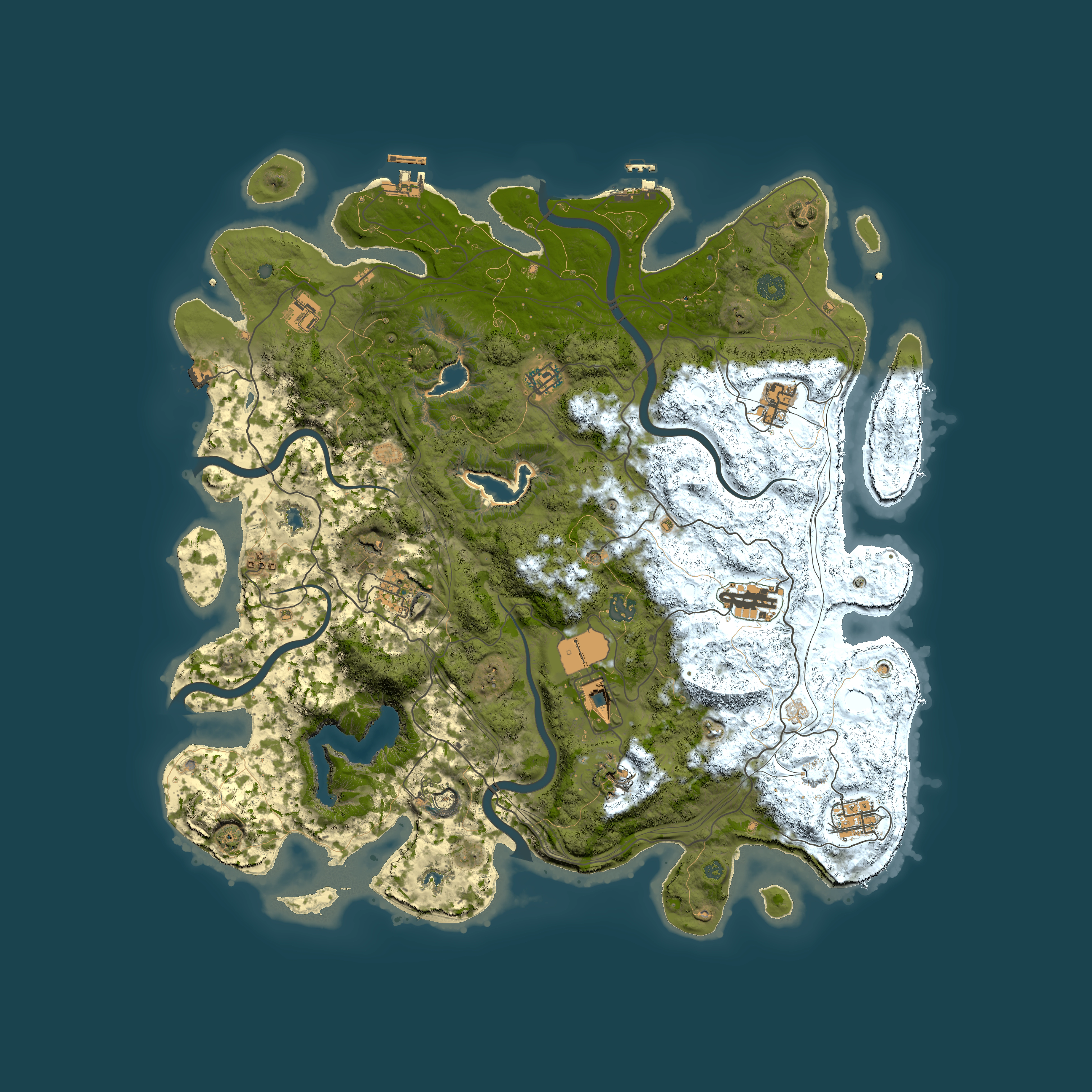 Full top-down render of Rust map seed 1107347552, 4500x4500m