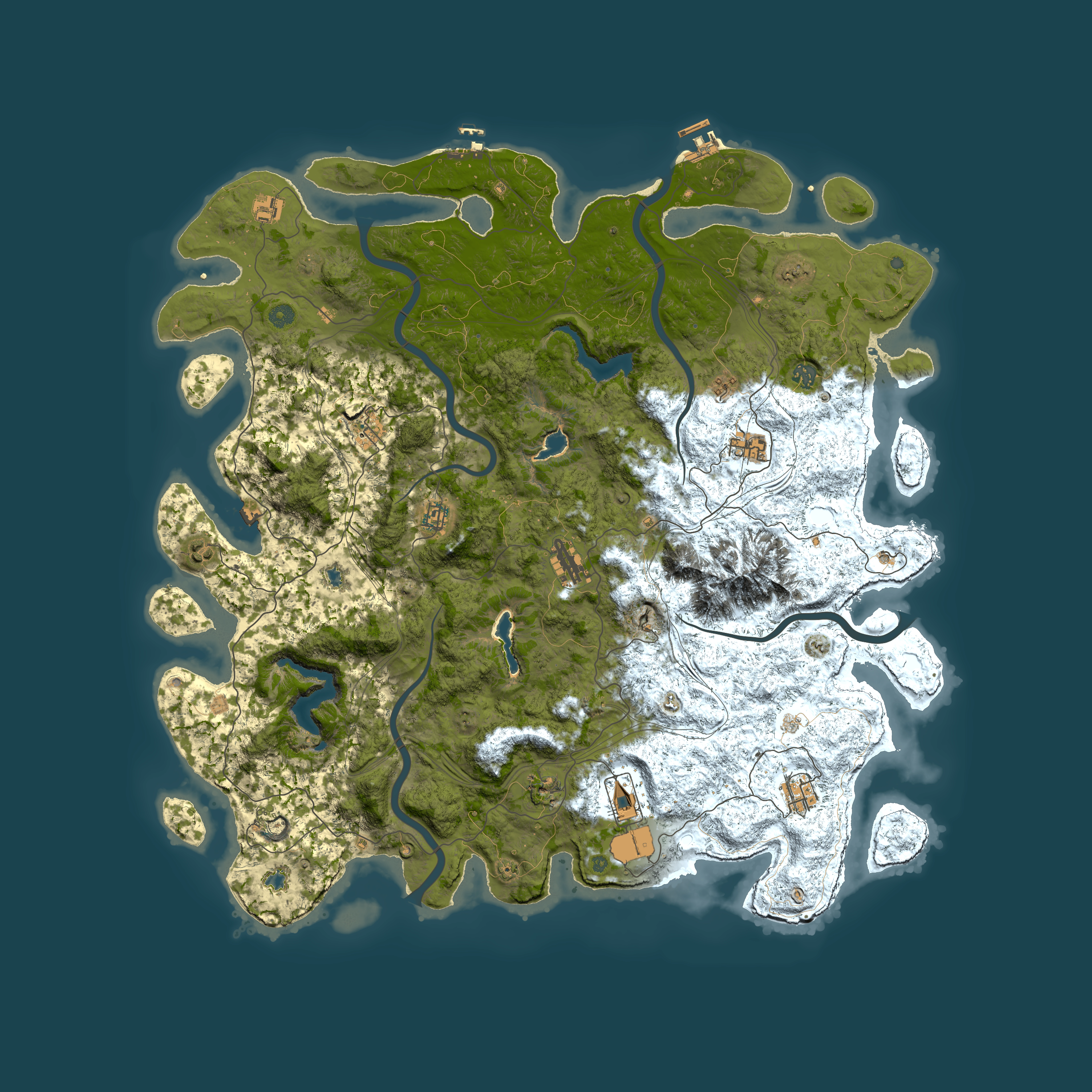 Full top-down render of Rust map seed 581755507, 5350x5350m
