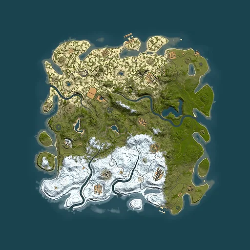 Rust map seed 2088212181, 4800x4800m top-down preview