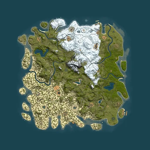 Rust map seed 1984175986, 5500x5500m top-down preview