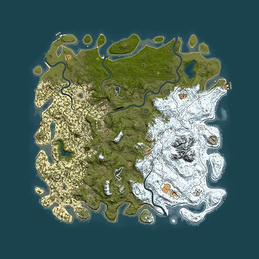 Rust map seed 1083610049, 5850x5850m top-down preview
