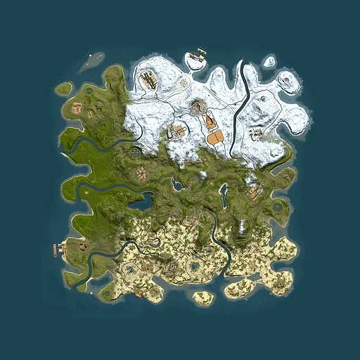Rust map seed 847382080, 4550x4550m top-down preview