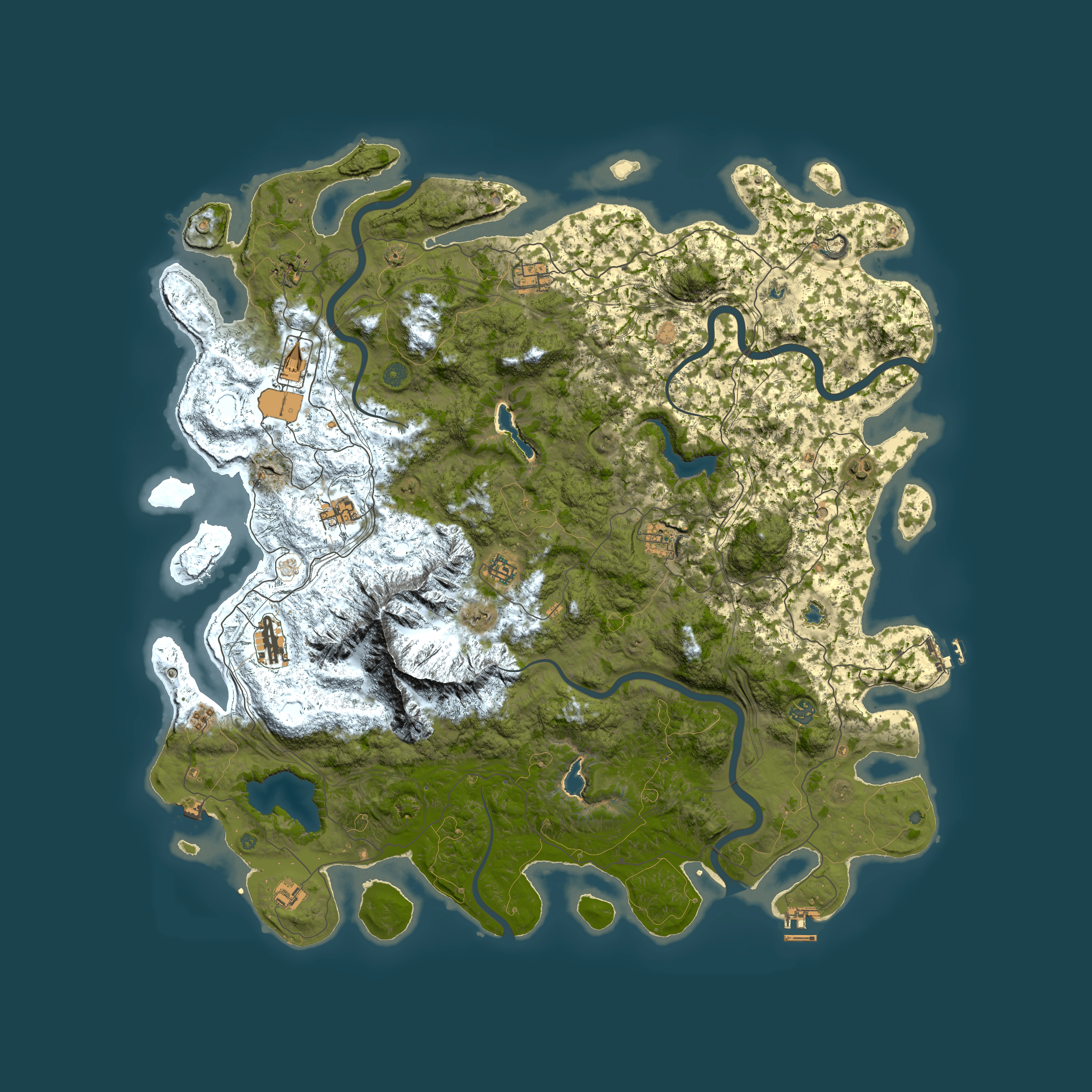 Full top-down render of Rust map seed 1723651270, 5500x5500m
