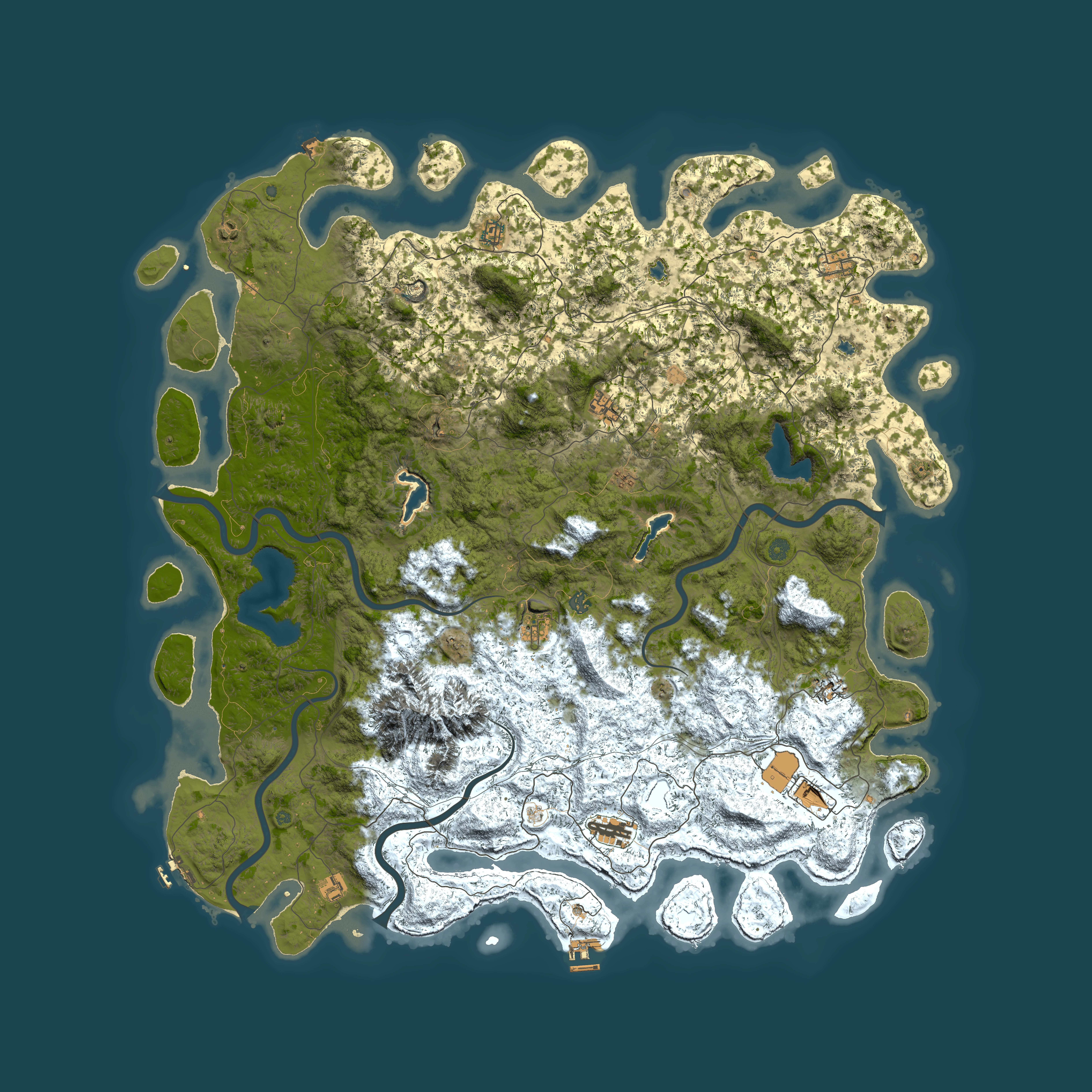 Full top-down render of Rust map seed 1471295334, 6000x6000m