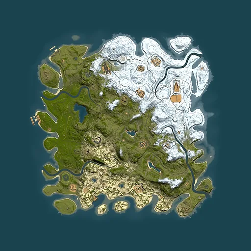 Rust map seed 276481796, 4800x4800m top-down preview
