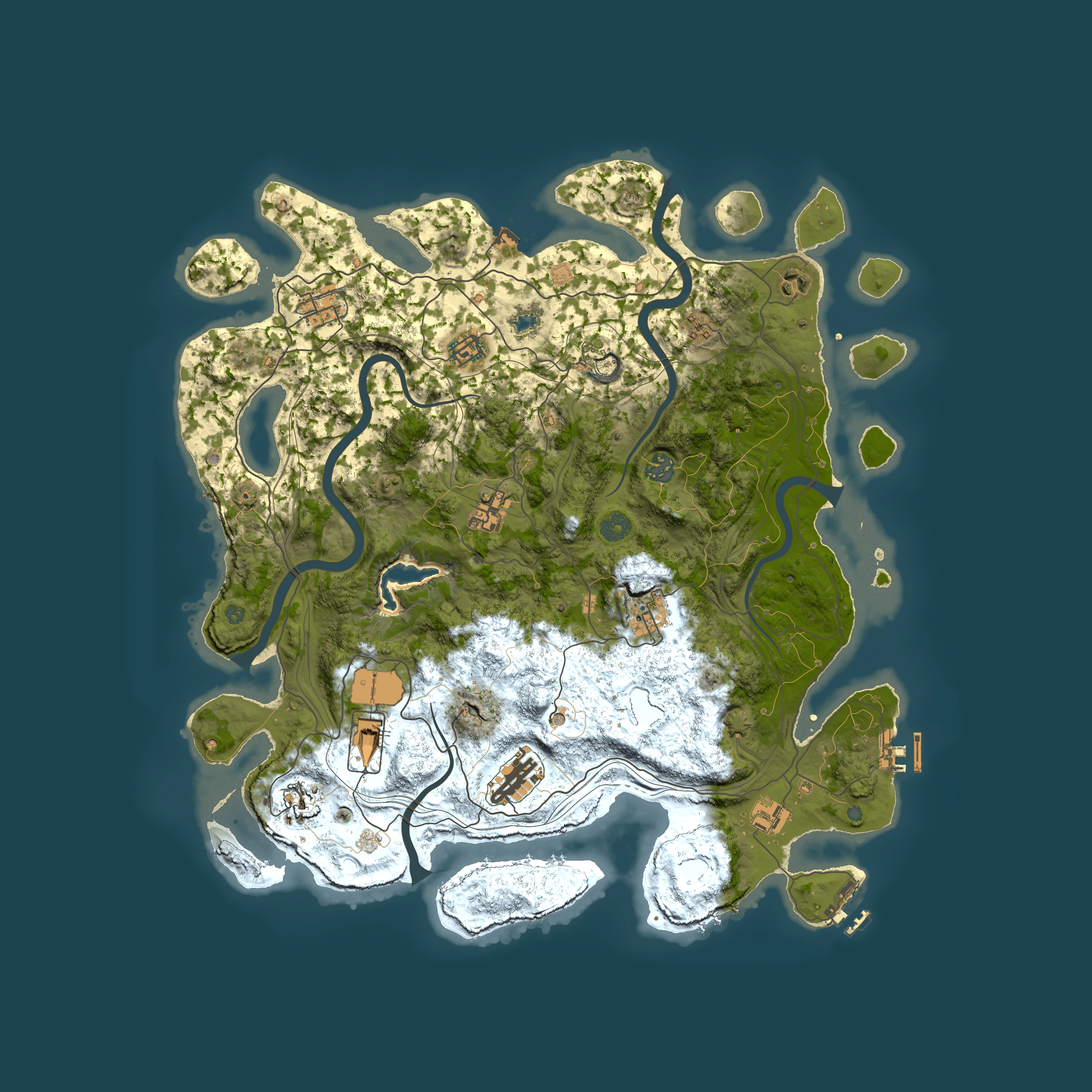 Full top-down render of Rust map seed 1217776201, 4350x4350m