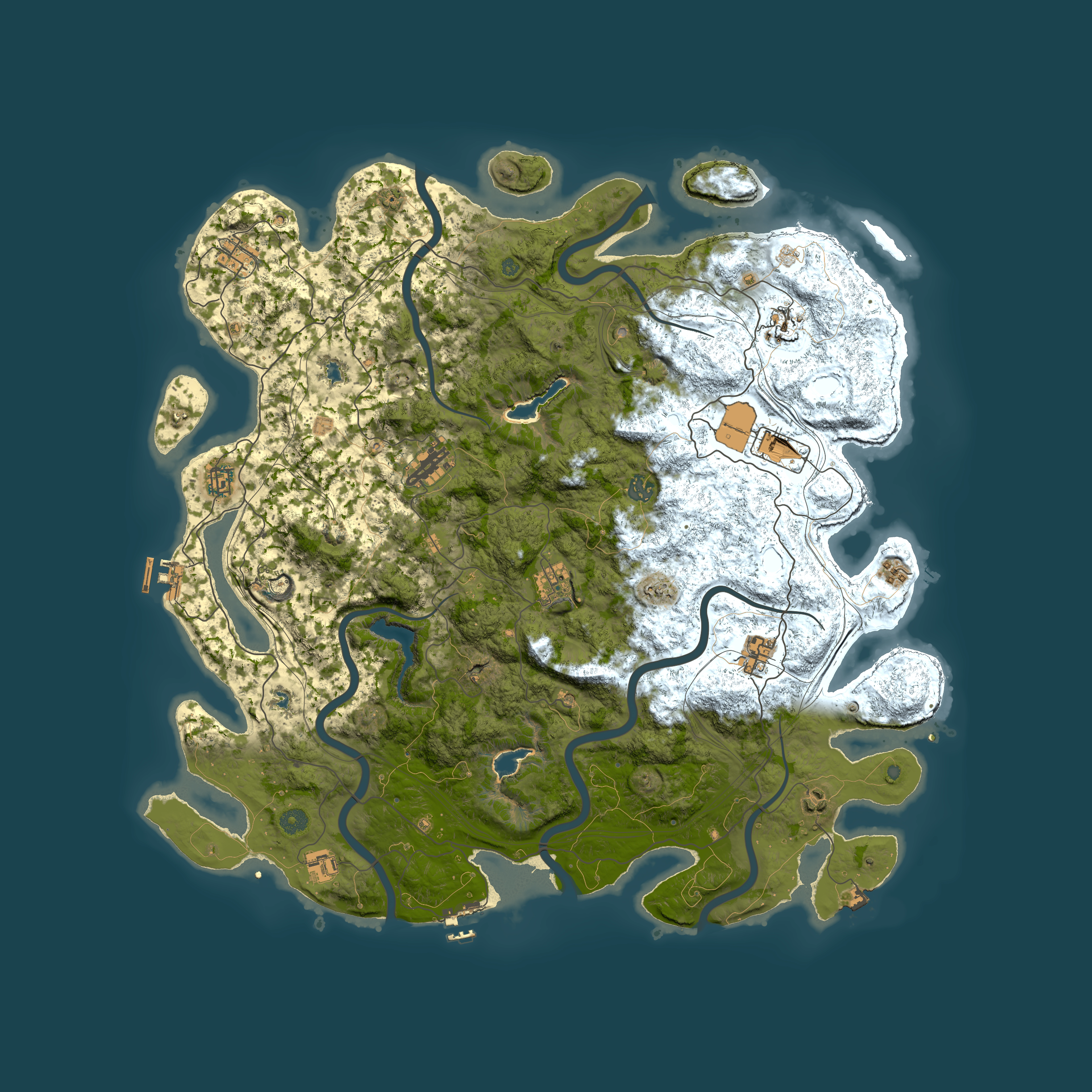 Full top-down render of Rust map seed 1772257116, 4900x4900m