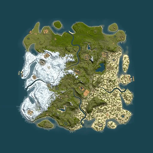 Rust map seed 1011402152, 4950x4950m top-down preview