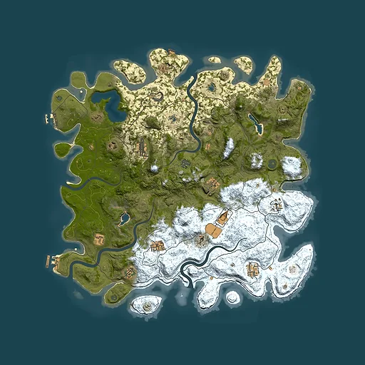 Rust map seed 86048841, 4800x4800m top-down preview