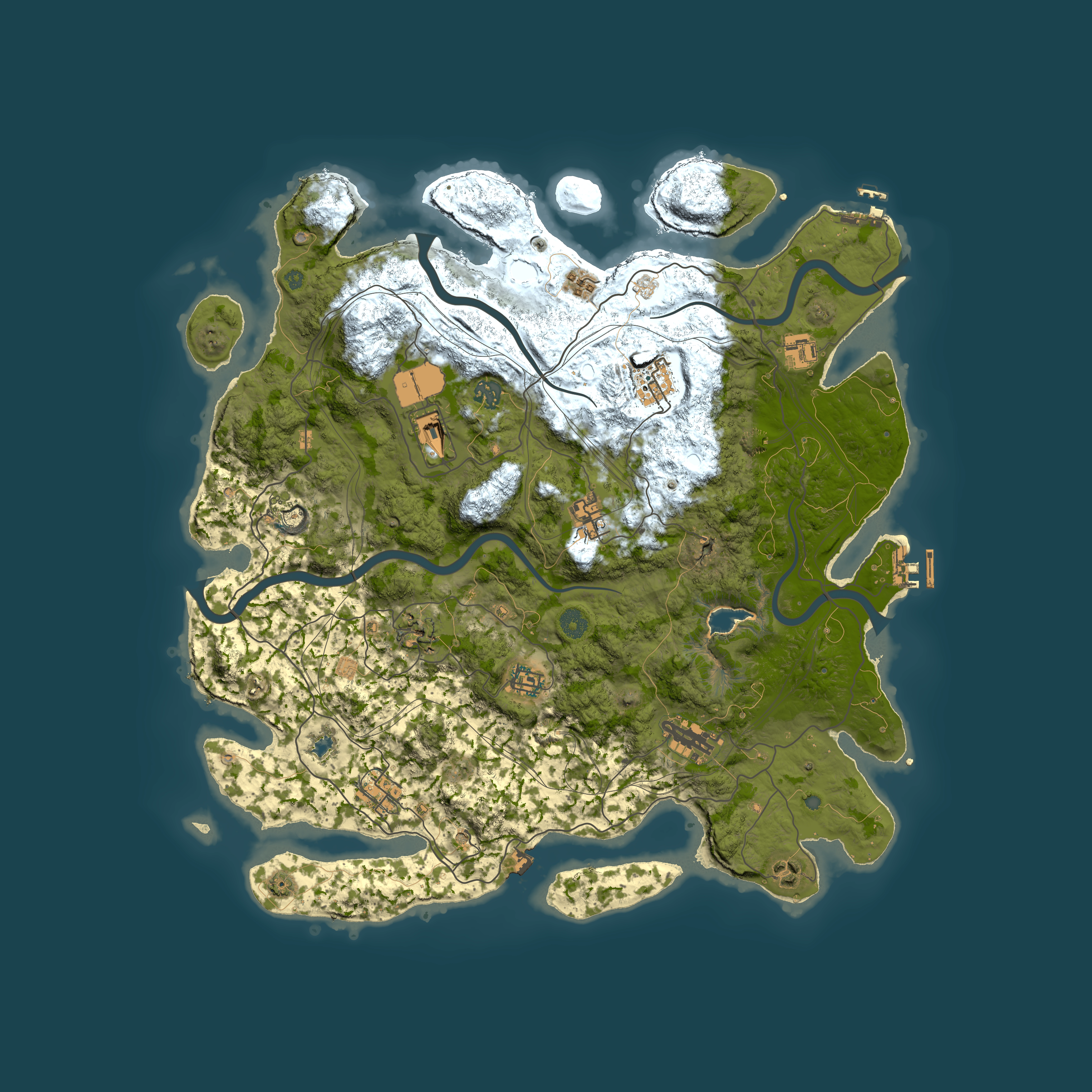Full top-down render of Rust map seed 1702614227, 4450x4450m