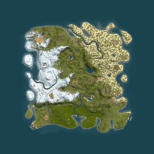 Rust map seed 2094443873, 4850x4850m top-down preview