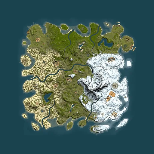 Rust map seed 1566536852, 5150x5150m top-down preview