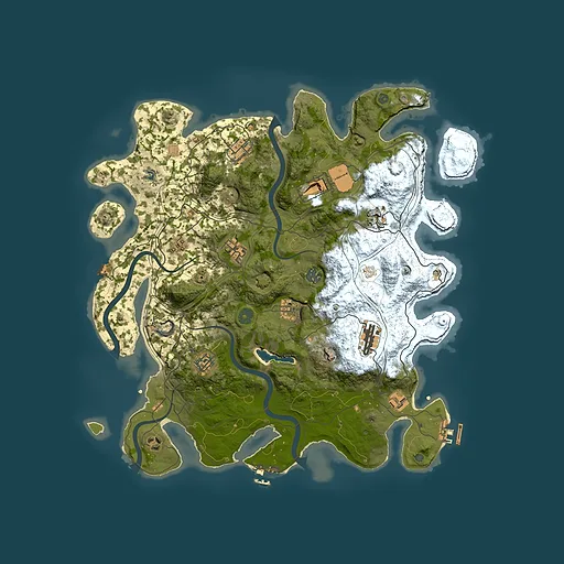 Rust map seed 905395952, 4250x4250m top-down preview