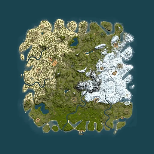 Rust map seed 690443873, 5550x5550m top-down preview