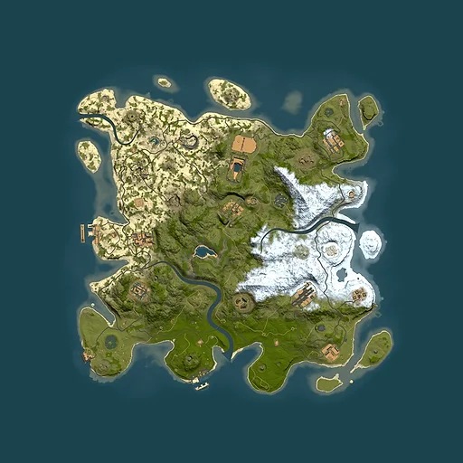 Rust map seed 1931196734, 4000x4000m top-down preview