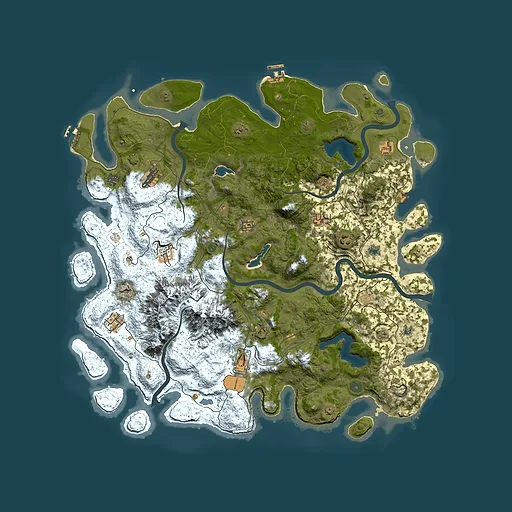 Rust map seed 1806422283, 5050x5050m top-down preview