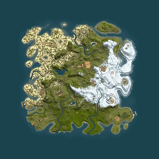 Rust map seed 213289716, 4700x4700m top-down preview