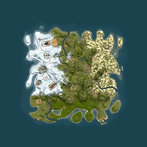 Rust map seed 1571296081, 3850x3850m top-down preview