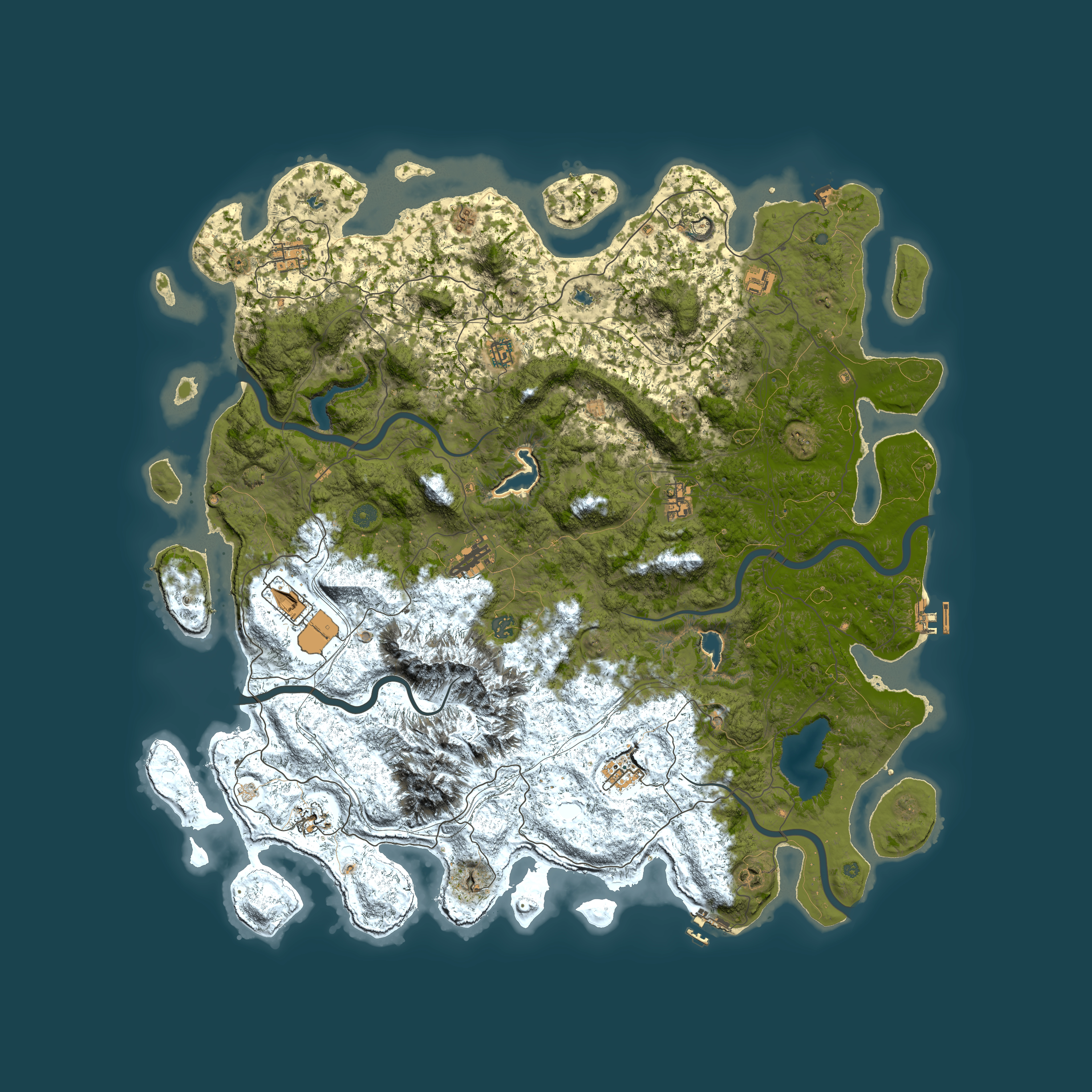 Full top-down render of Rust map seed 2021611566, 5500x5500m